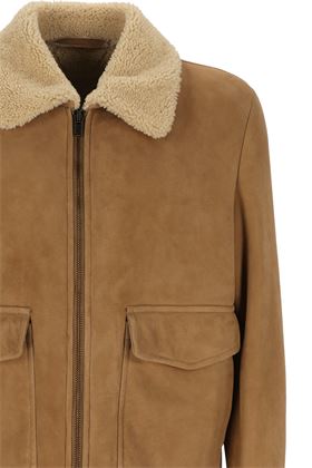 shearling-collar leather jacket Salvatore Santoro | 43578UTIMBERLAND